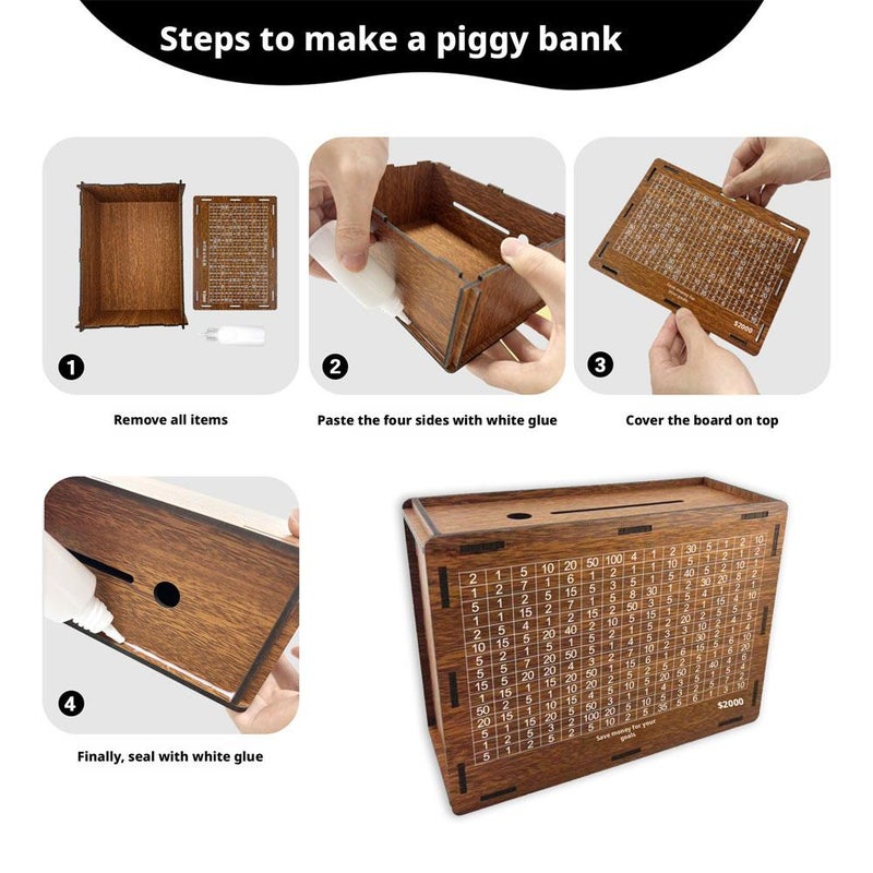 Cat Puzzle Piggy Bank Cognitive Development, Wooden Puzzles for Adults, Creative Cat Wooden Jigsaw Puzzles, for Boys Girls Pet Lovers - Image 5